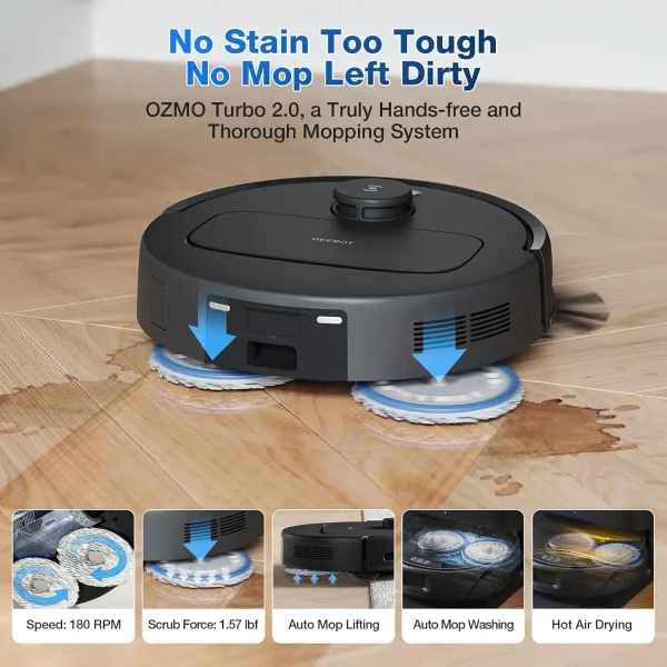 جارو رباتیک اکووکس Ecovacs Deebot N30 Pro Omni - Image 6