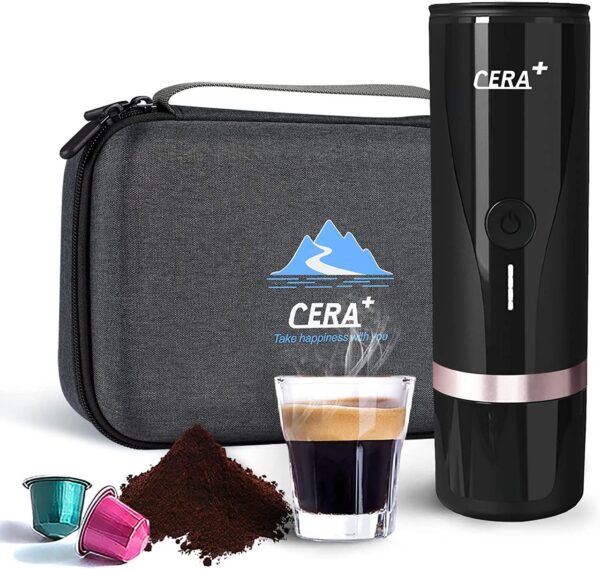 اسپرسوساز مسافرتی شارژی +cera ارسال از دبی