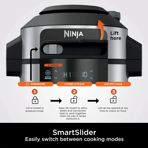 مولتی کوکر نینجا مدل Ninja OL750 /ninja multi cooker - Image 3