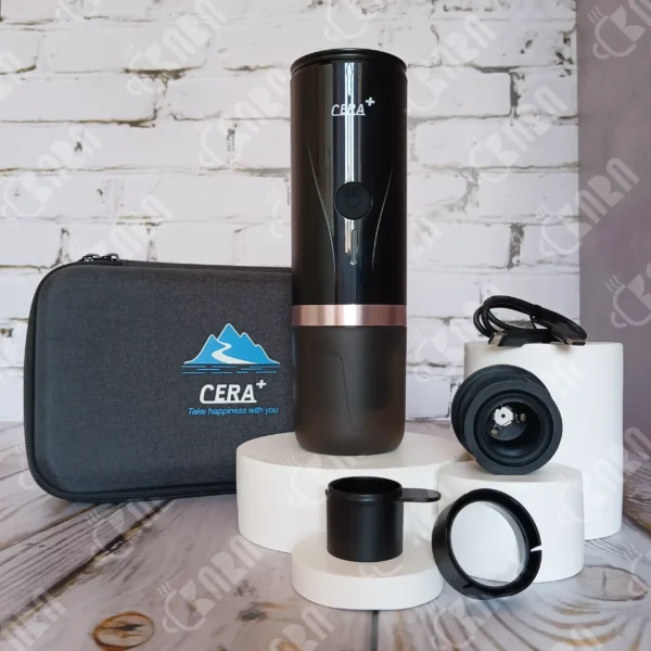 اسپرسوساز مسافرتی شارژی +cera ارسال از دبی - Image 2