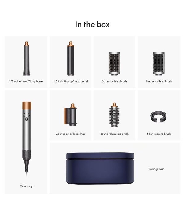 حالت دهنده مو دایسون مدل Dyson Airwrap HS05 Long-Nickel/Copper (نقره‌ای/مسی) - Image 2