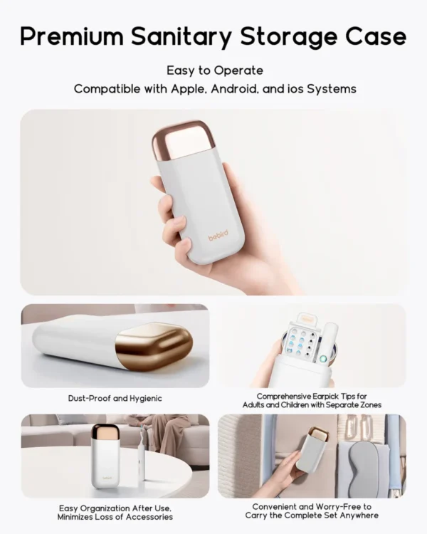 گوش پاک کن هوشمند Bebird مدل EarSight Plus - Image 4