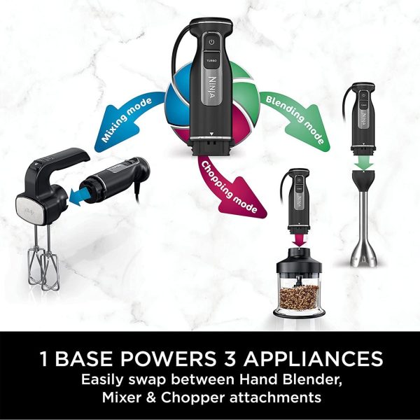 گوشتکوب نینجا Ninja Foodi 3-in-1 Hand Blender - Image 2
