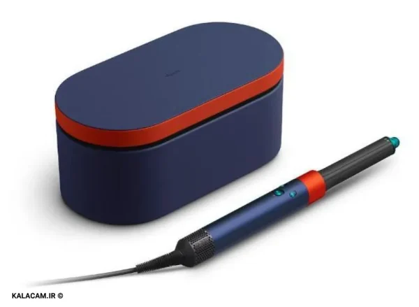 حالت دهنده مو دایسون مدل Dyson Airwrap HS05 Long Special Edition-Prussian Blue/Topaz (سرمه‌ای/نارنجی) - Image 3